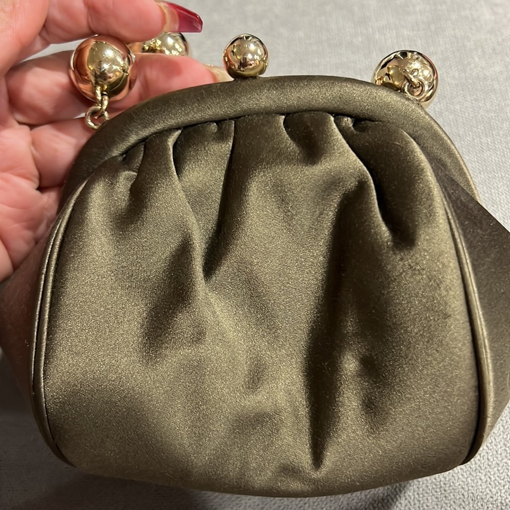 Tiffany & Co. Satin Bracelet Ball Handbag